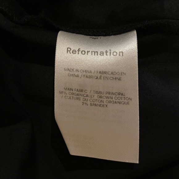 Reformation Classic Black Dress - Picture 5 of 5